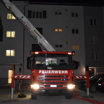 Nächtlicher Feuerwehreinsatz in Diepoldsau