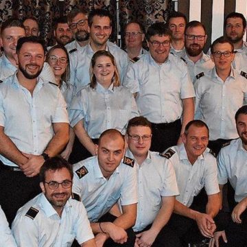 Neueinkleidung Kadermitglieder der Feuerwehr